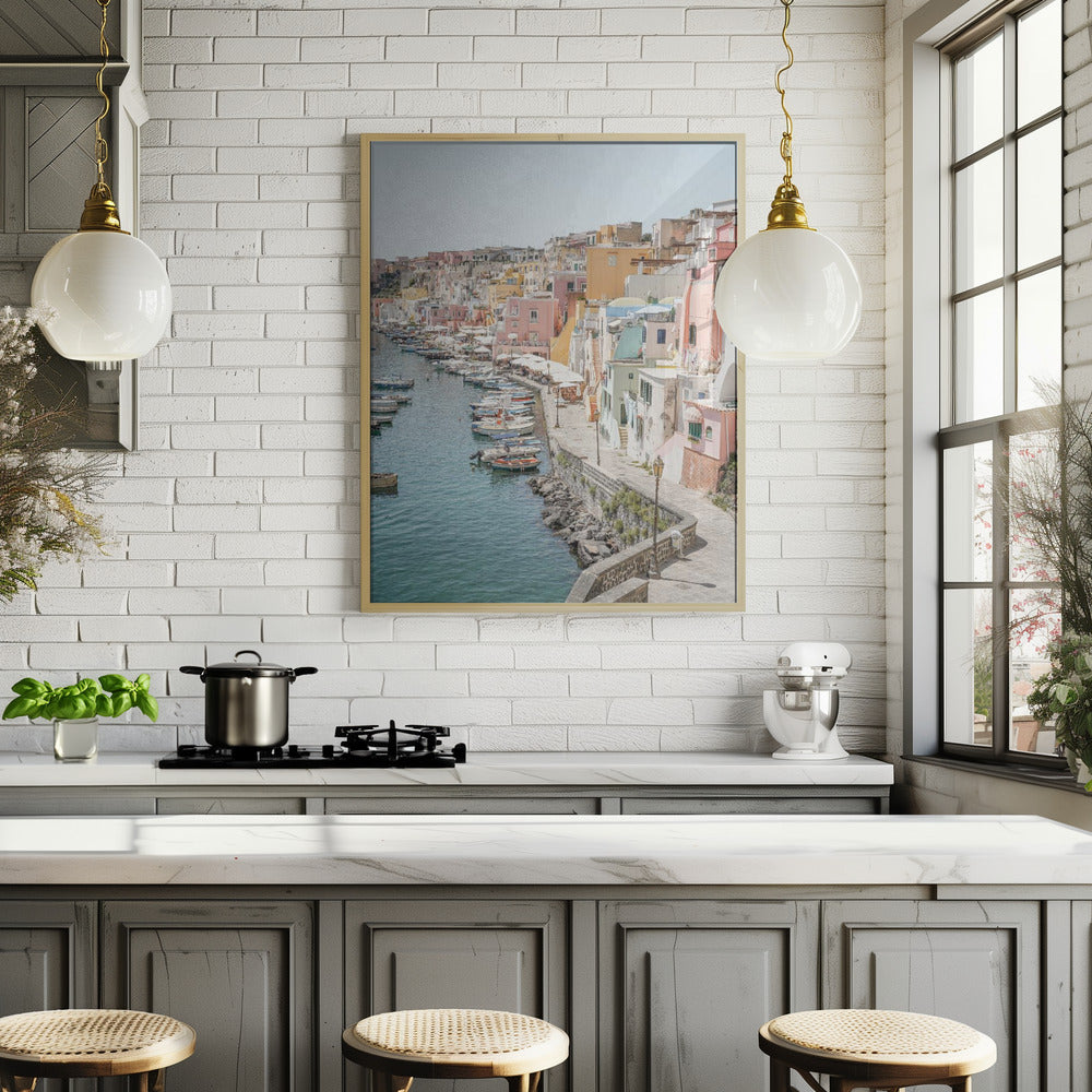 Procida Island Poster och Canvastavla