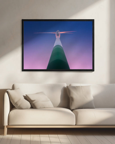 Wind Energy Poster och Canvastavla