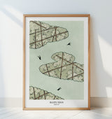 Green Sky Poster och Canvastavla