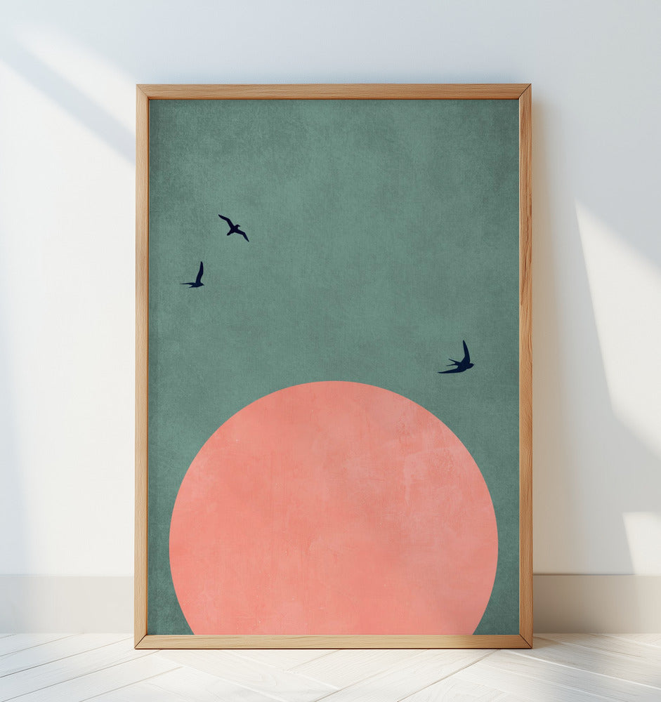 A Beautiful Day Poster och Canvastavla