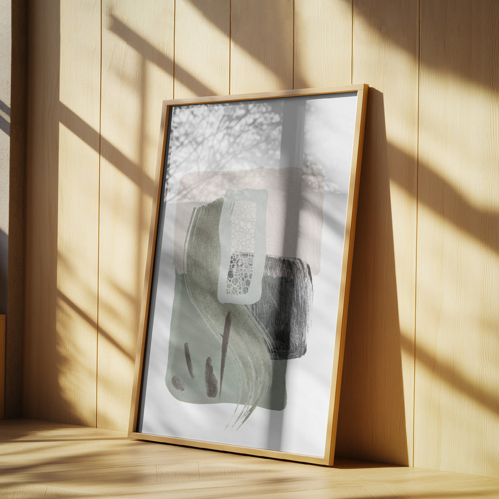 Shadows of Emerald-2 Poster och Canvastavla