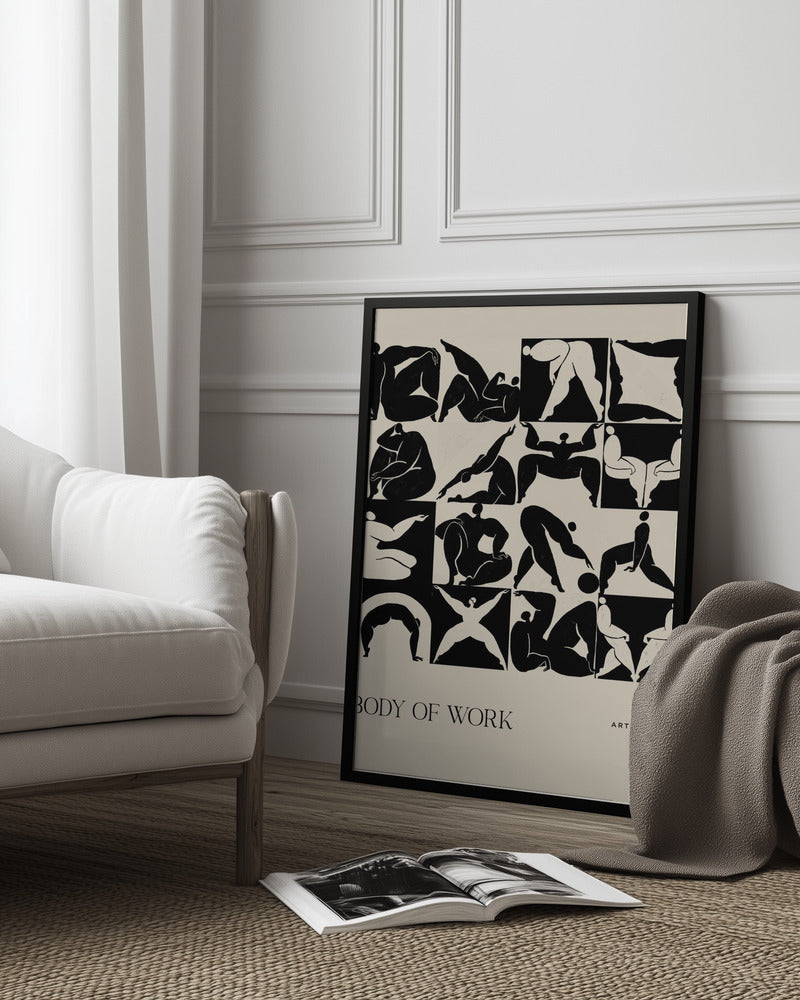 Body of Work (Noir) Poster och Canvastavla