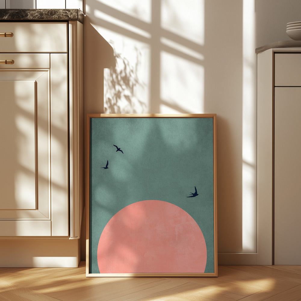 A Beautiful Day Poster och Canvastavla