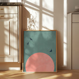 A Beautiful Day Poster och Canvastavla