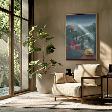Tuscany Poster och Canvastavla