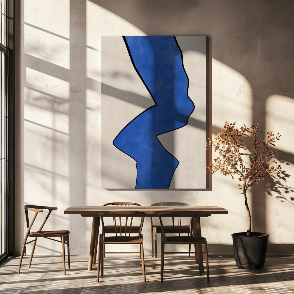 3x4 Aspectratio  Indigo8 Poster och Canvastavla