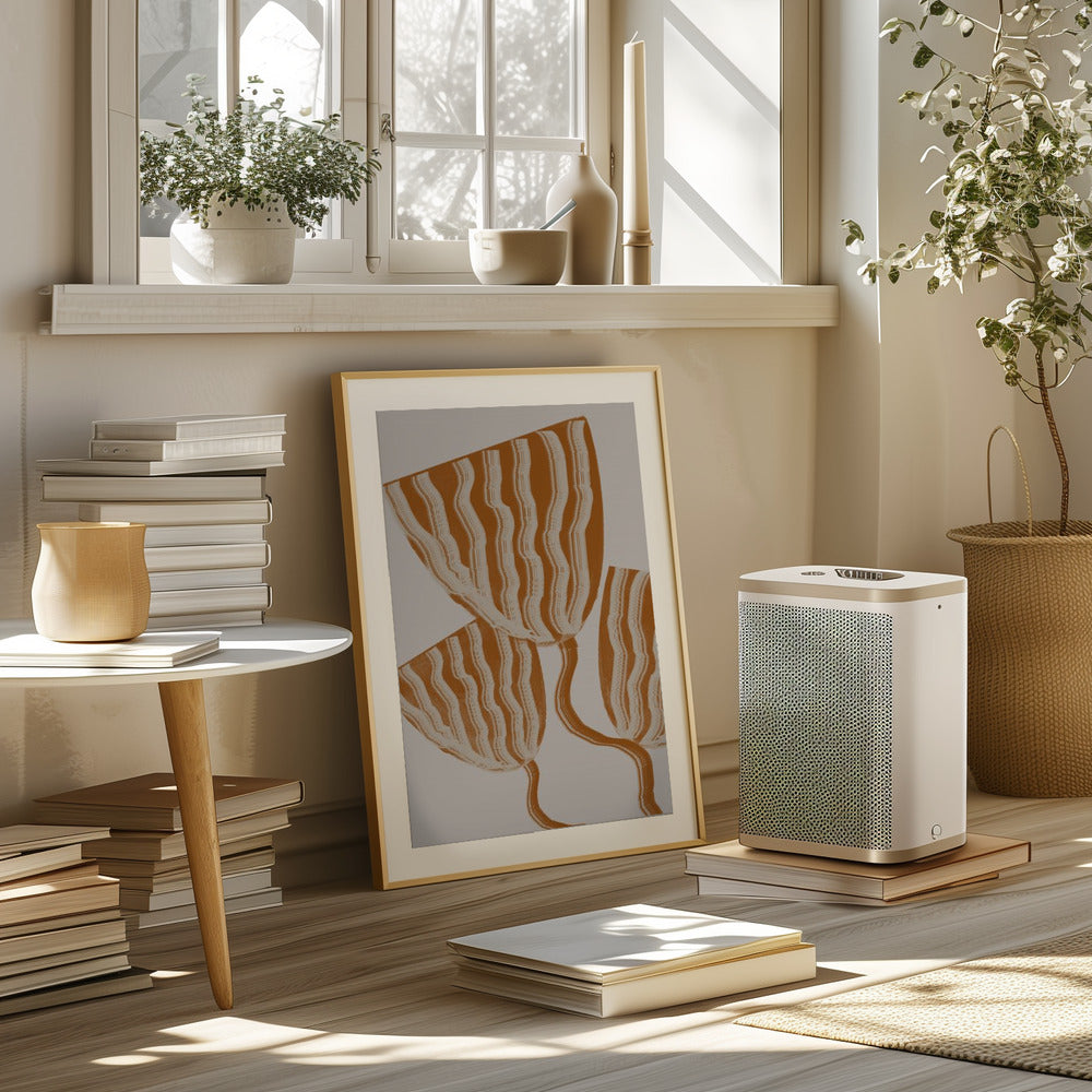 Modern Flowers Poster och Canvastavla
