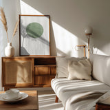 Green Moon No1. Poster och Canvastavla