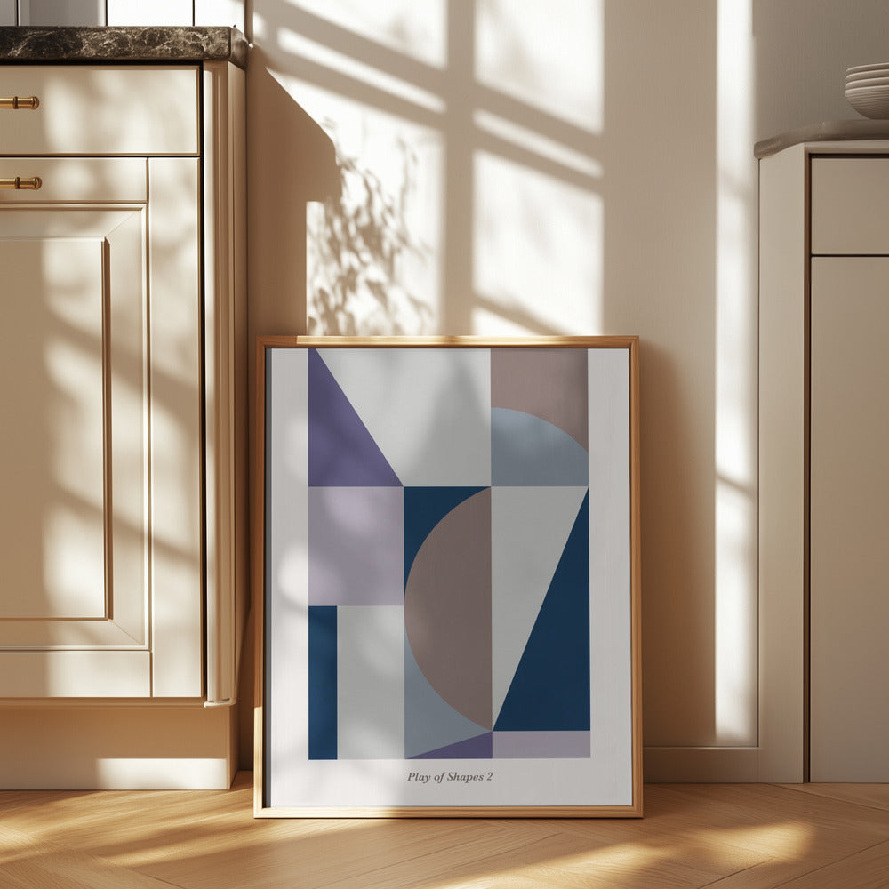 Play of Shapes 2 Poster och Canvastavla