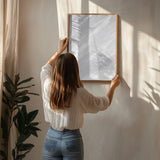 Shades of White in Morocco Poster och Canvastavla