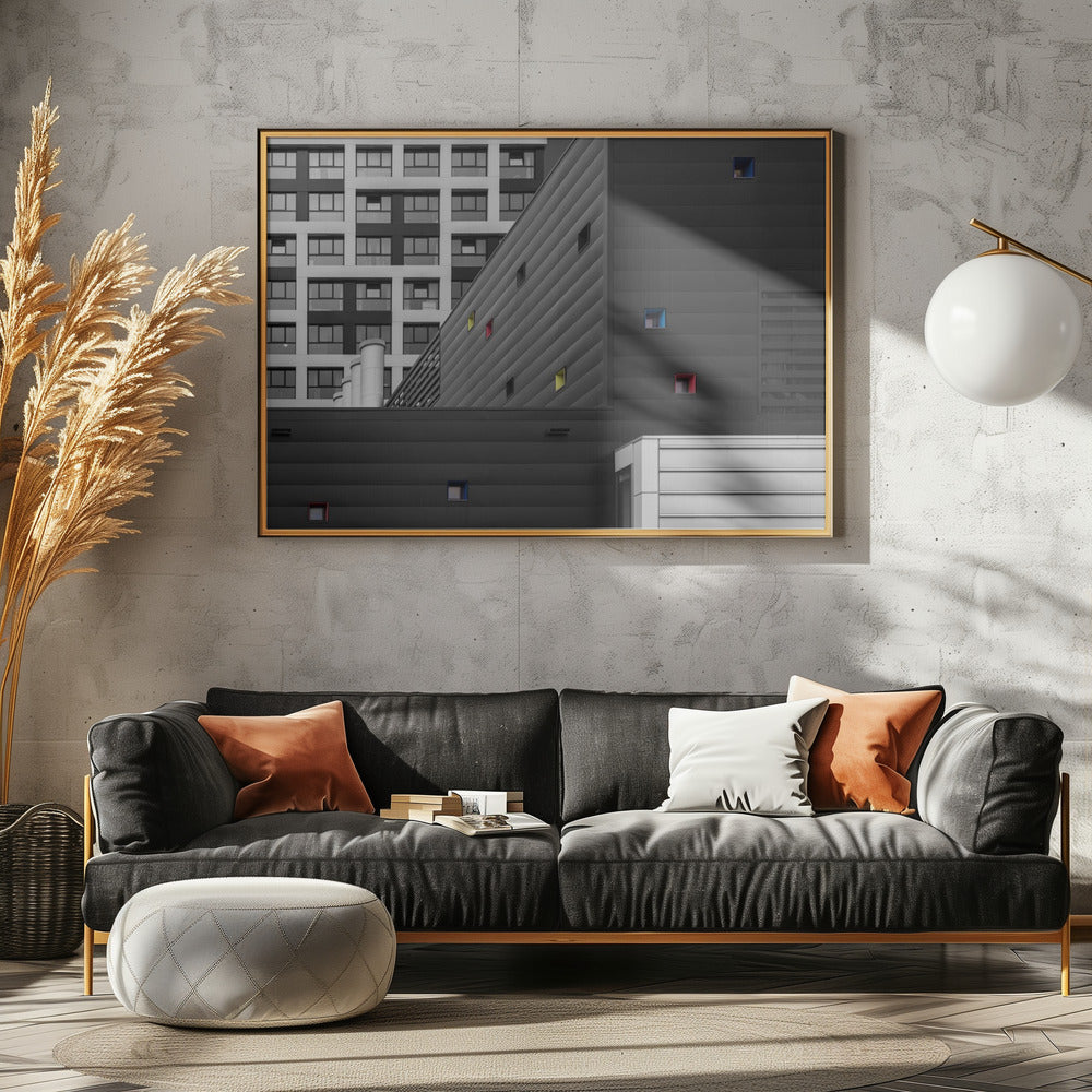 Small windows Poster och Canvastavla