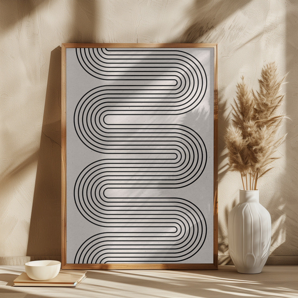 Modern Balance No.4 Poster och Canvastavla