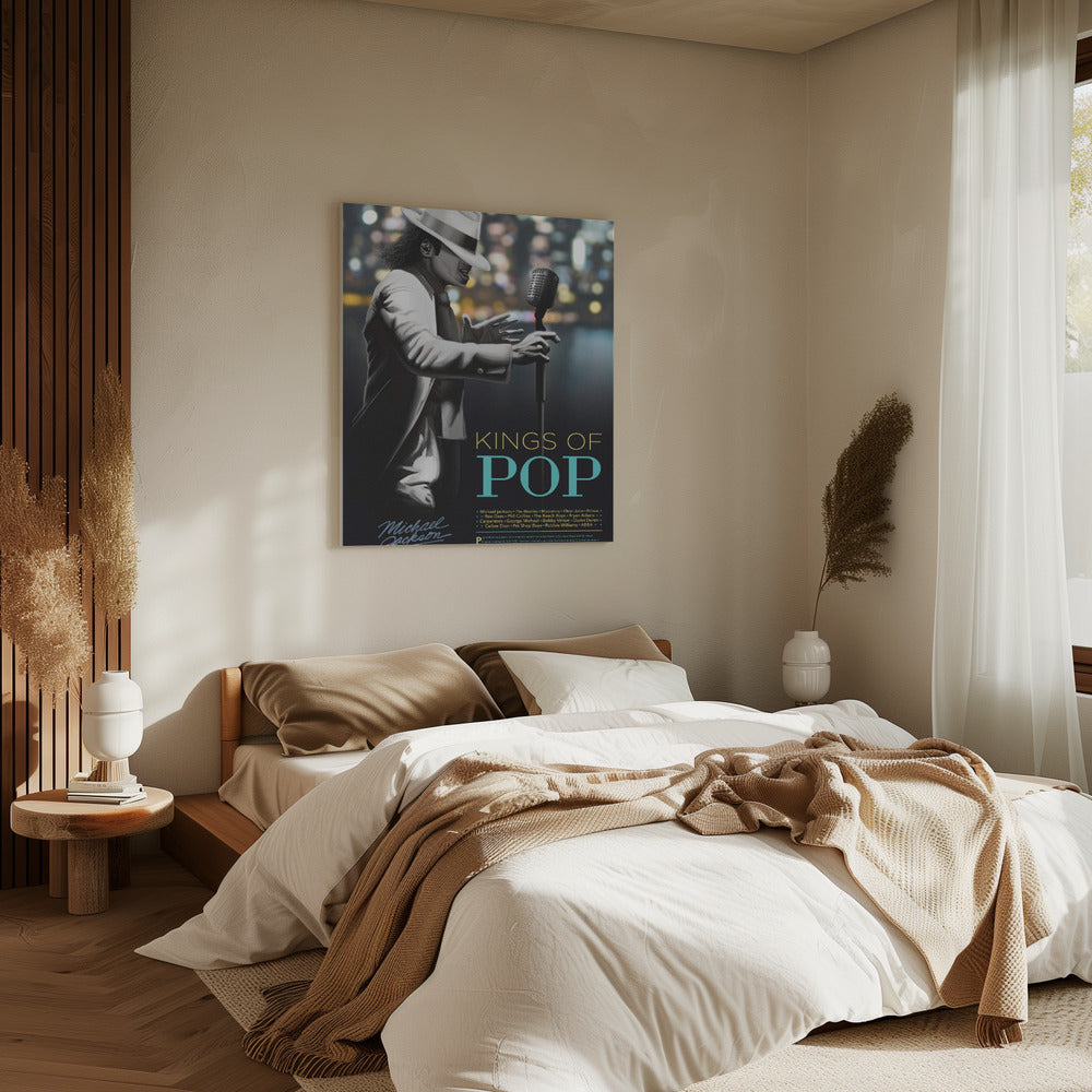 Pop Legend- Michael Jackson Poster och Canvastavla