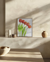 five tulips Poster och Canvastavla