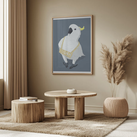 Swag Parrot Poster och Canvastavla