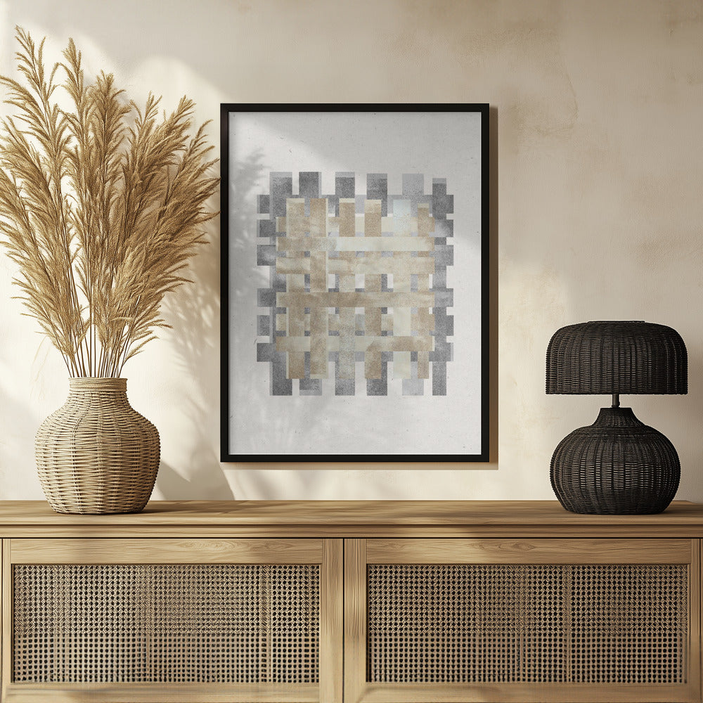 Pattern on Pattern No.2 Poster och Canvastavla