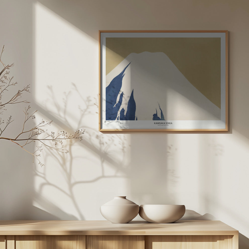 Mount Fuji From Momoyogusa Poster och Canvastavla