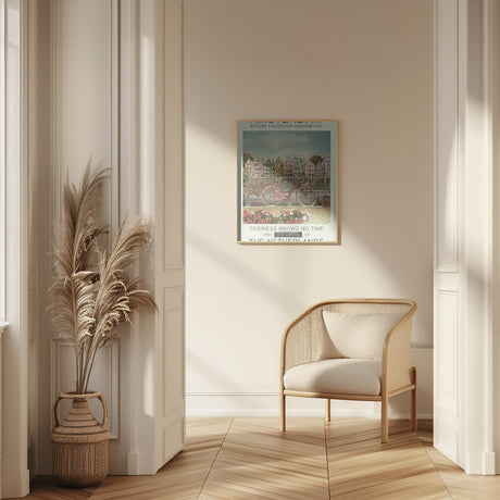 Amsterdam print Poster och Canvastavla