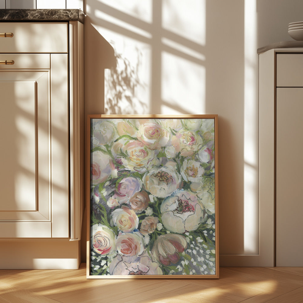 Maeve painterly florals Poster och Canvastavla