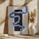 3x4 Aspectratio  Indigo42 Poster och Canvastavla