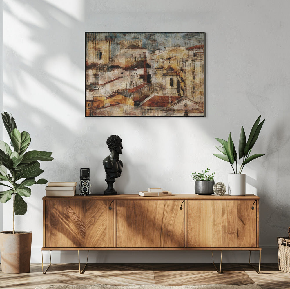 Alfama Poster och Canvastavla
