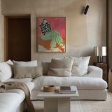 Calm Woman Portrait Poster och Canvastavla