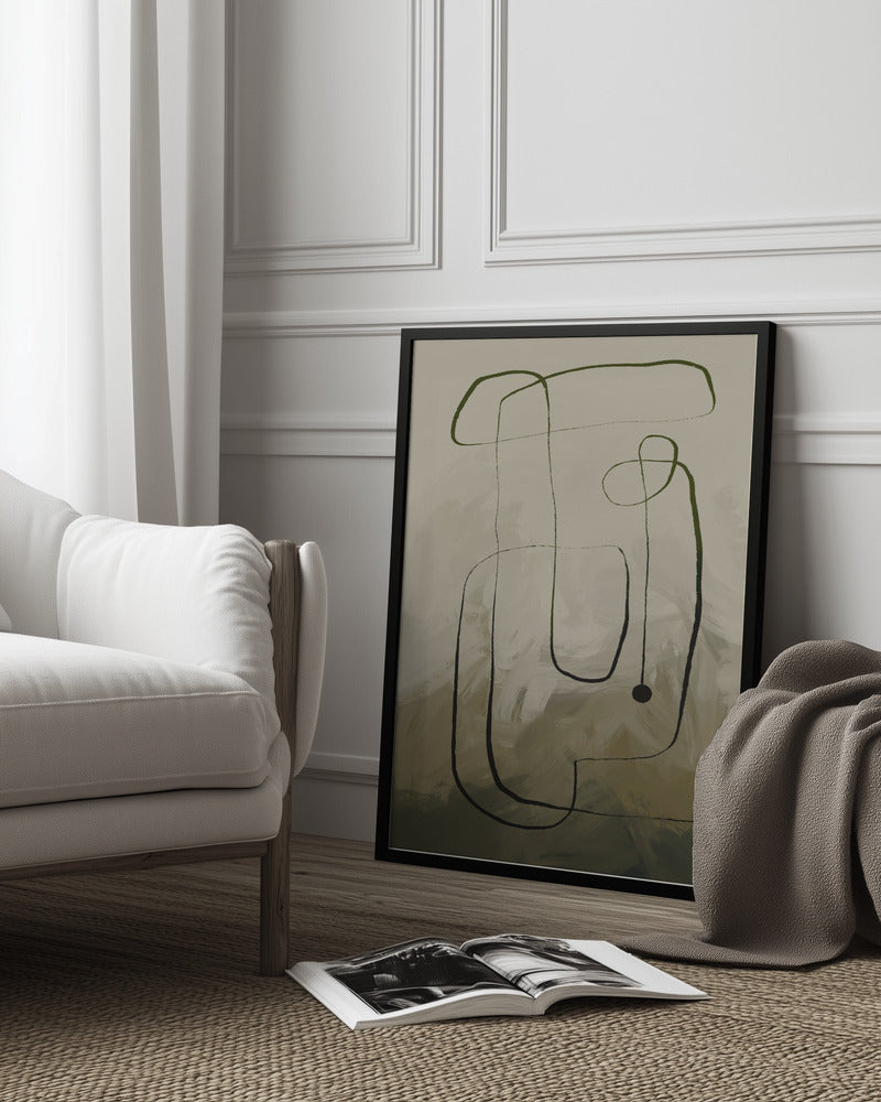 Thegreenjourney Poster och Canvastavla