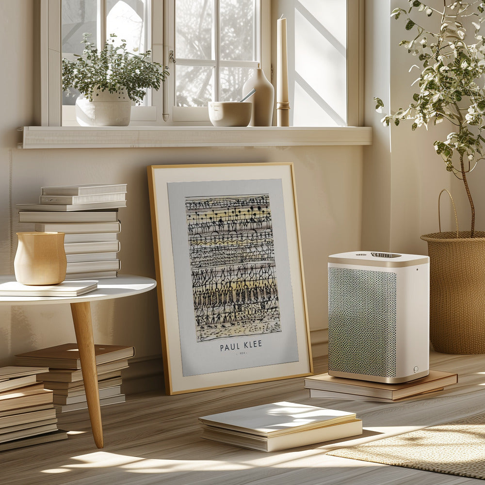Cooling in a hot zone garden 1924 Poster och Canvastavla