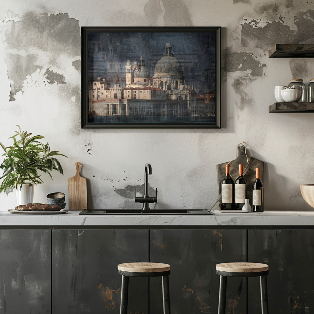 Santa Maria della Salute Poster och Canvastavla