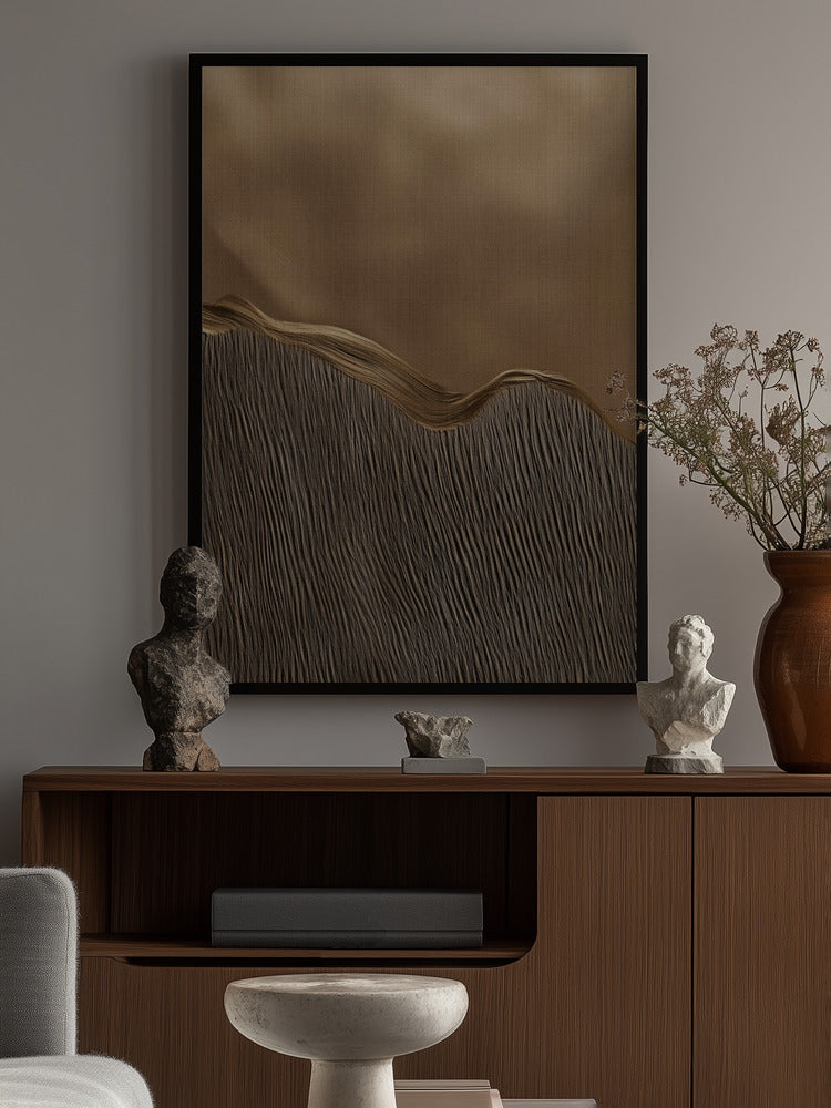 Golden route I Poster och Canvastavla