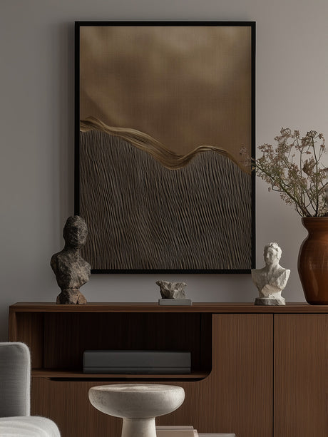 Golden route I Poster och Canvastavla
