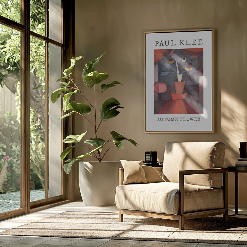 Autumn Flower 1922 Poster och Canvastavla