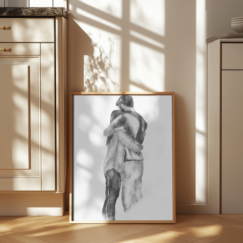 Embrace Poster och Canvastavla