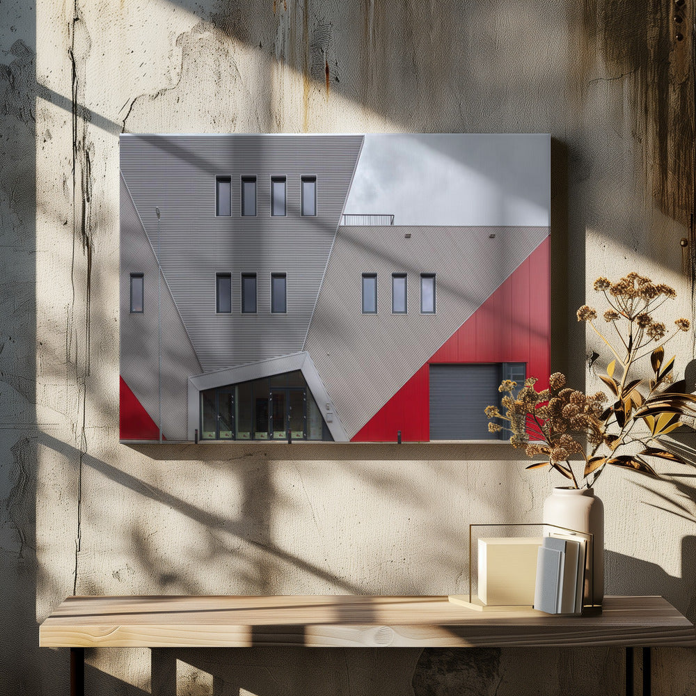 Many oblique shapes Poster och Canvastavla