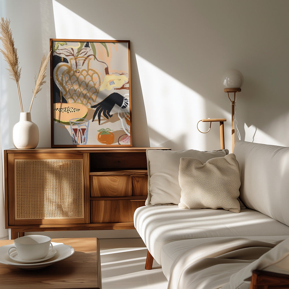 Fruitful Spread Poster och Canvastavla