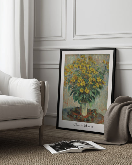 Jerusalem Artichoke Flowers Poster och Canvastavla
