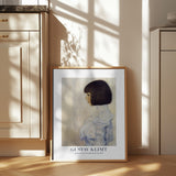 Portrait of Helene Klimt (1898) Poster Poster och Canvastavla