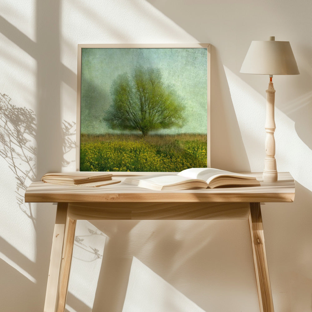 In the yellow field Poster och Canvastavla