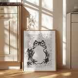 Japanese Frog (late 18th 19th Century) Poster och Canvastavla