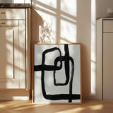 Blackstrokesno8 Poster och Canvastavla