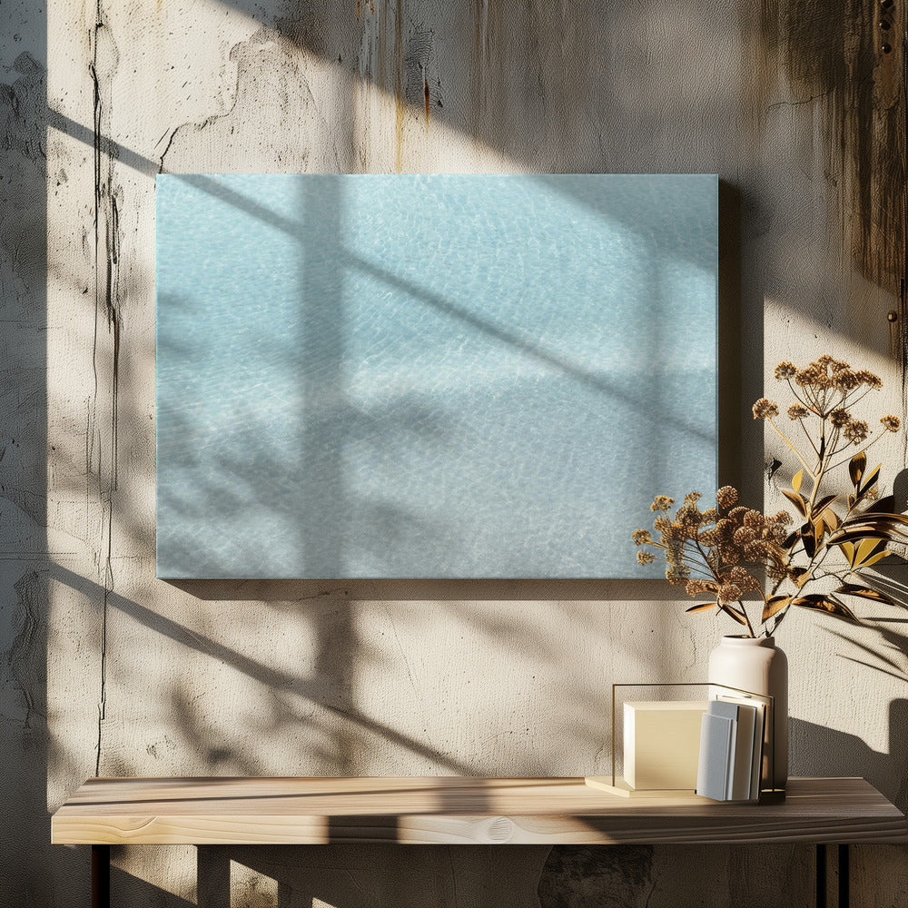 Clear sea water Poster och Canvastavla