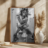 WC Poster och Canvastavla