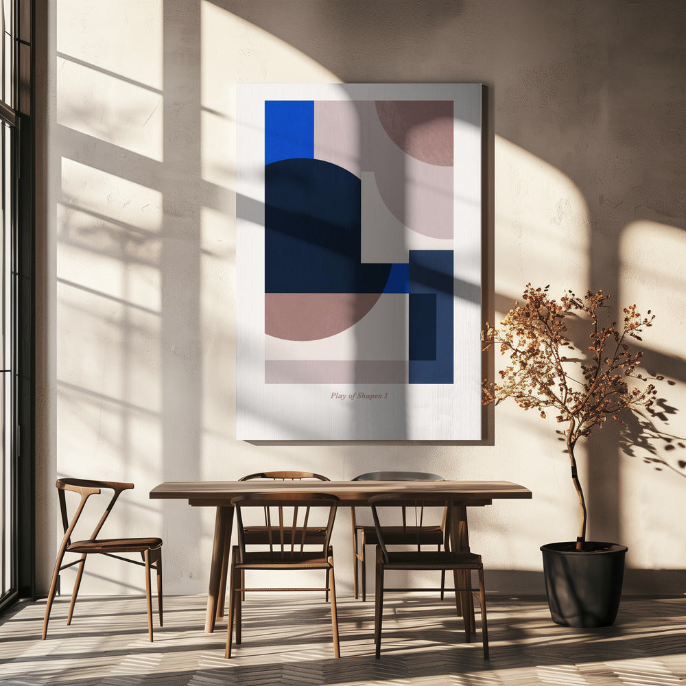 Play of Shapes 1 Poster och Canvastavla