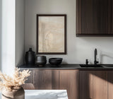 Abstract desert structure mural Poster och Canvastavla