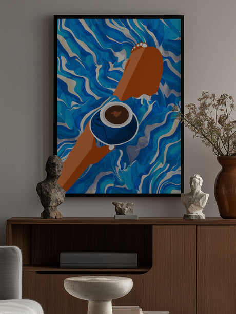 Leisurely Sunday Morning Poster och Canvastavla