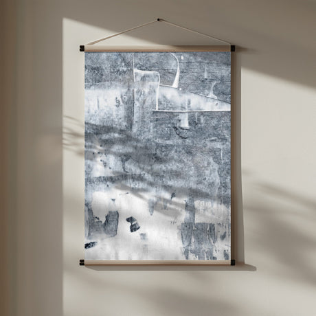 Concrete structure 12 Abstract painting mural Poster och Canvastavla