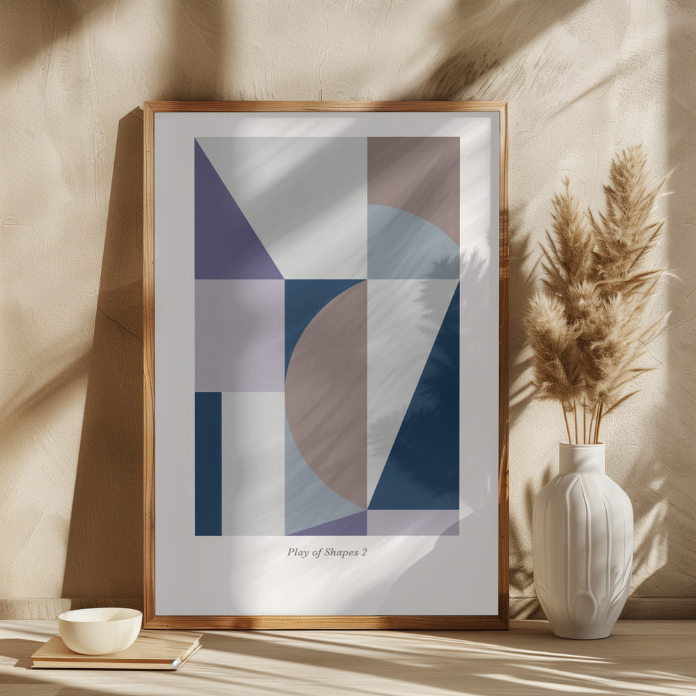 Play of Shapes 2 Poster och Canvastavla