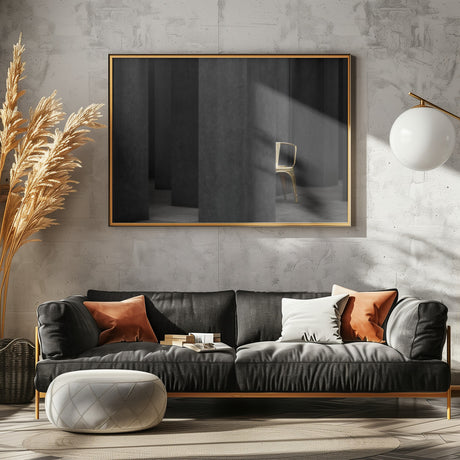 Silence is golden Poster och Canvastavla