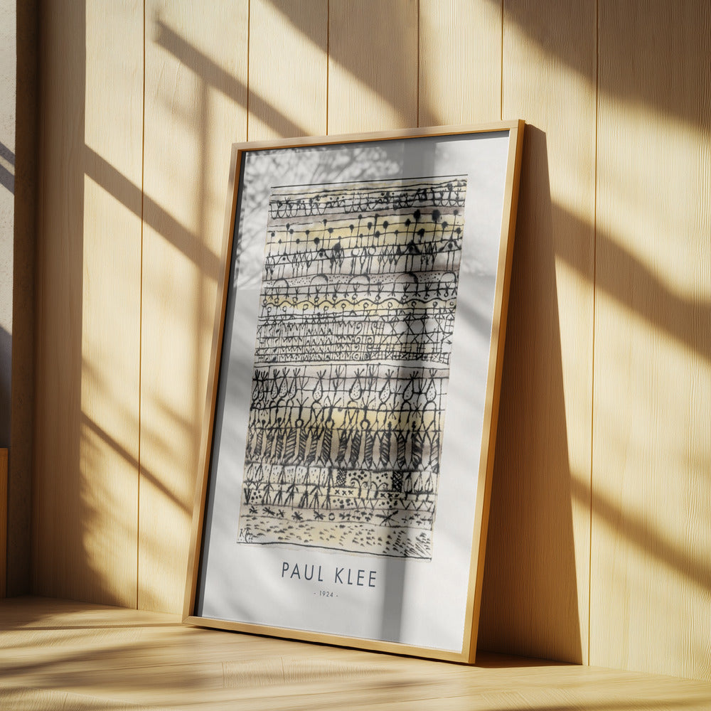 Cooling in a hot zone garden 1924 Poster och Canvastavla