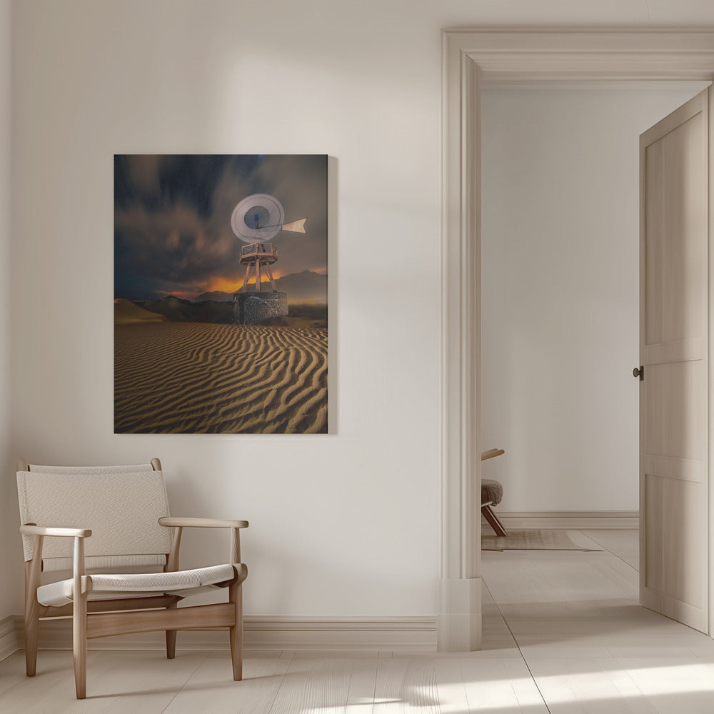 Famara Night Poster och Canvastavla